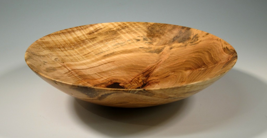  Curly Maple, Open Bowl 10" x 4"