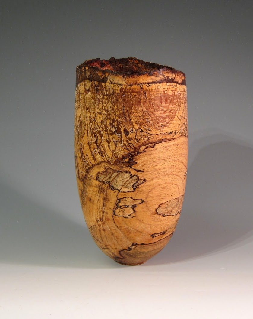 Natural Edge Spalted Oak 6 x 15