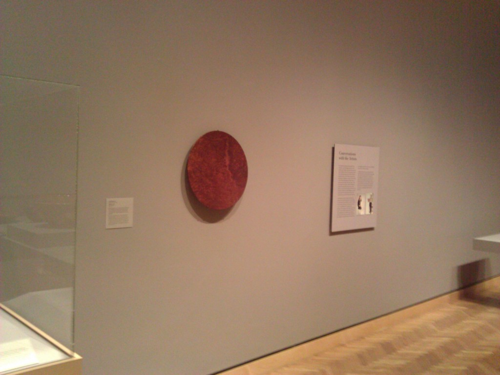 Redwood Burl Platter 23" x 3" On Exhibit at the Minneapolis Institute of Art - Ruth & David Waterbury Collection