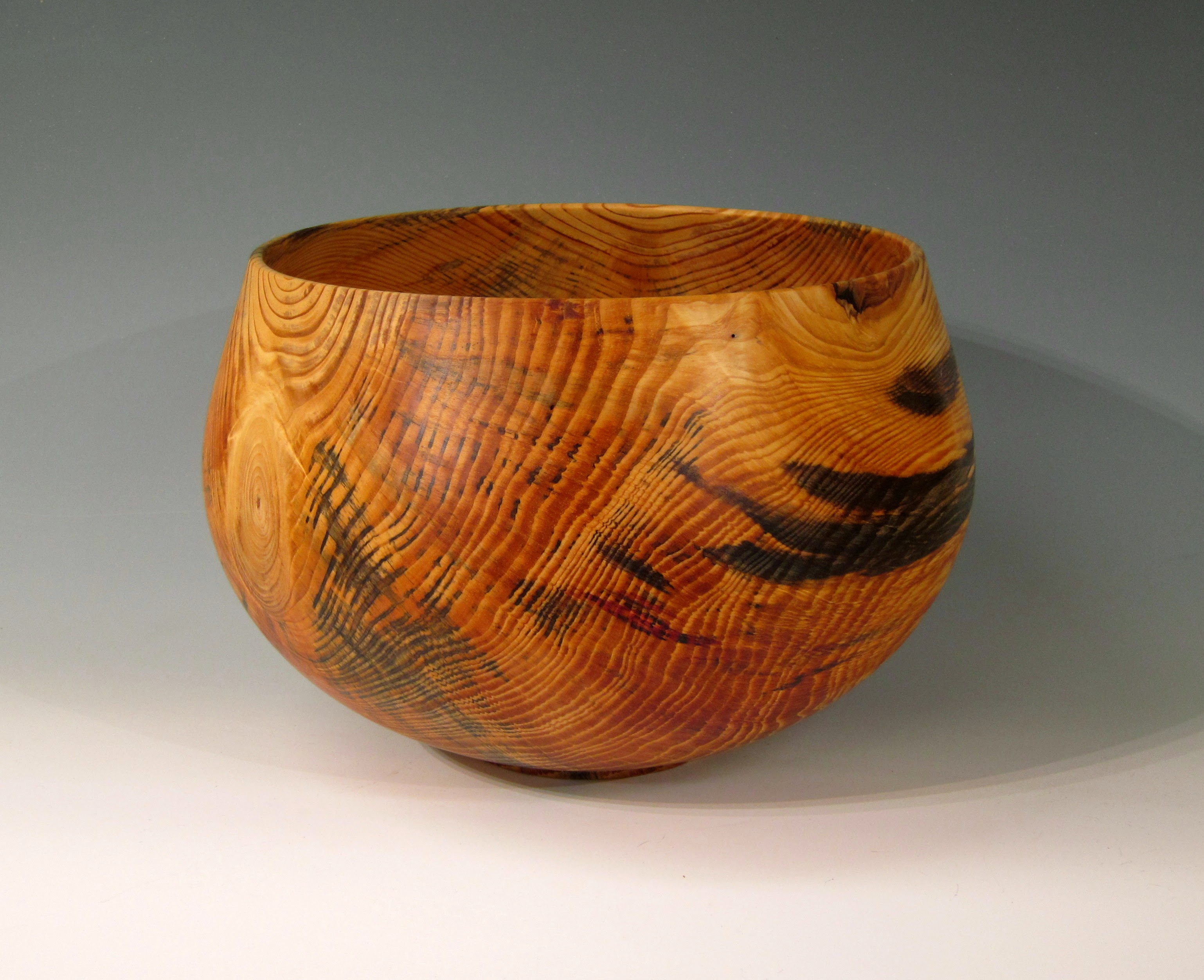 Chris Boerner - Pine Bowl - Wood from Duke Forest, 20" x 15"