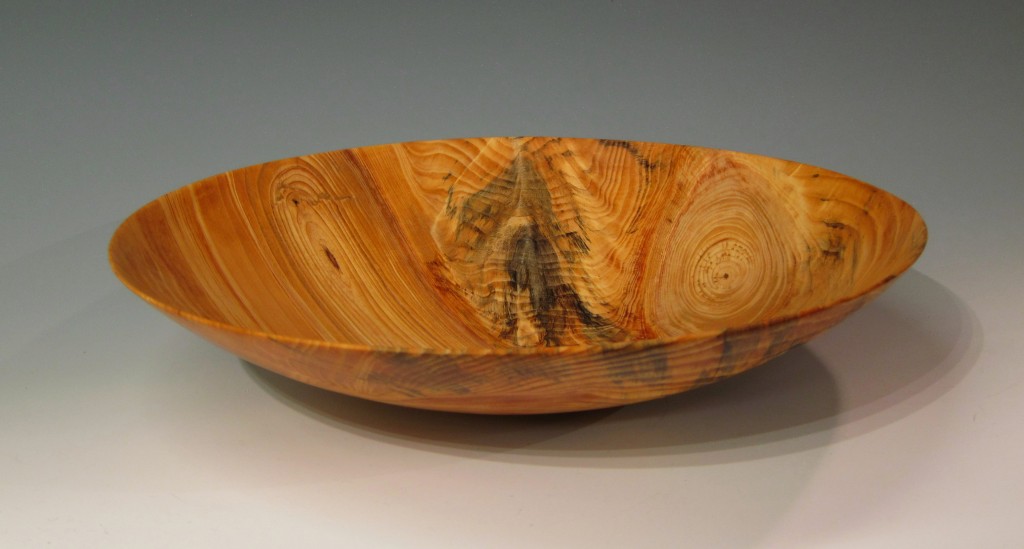 Chris Boerner -- 18" x 15" Pine Bowl, Wood from Duke Forest